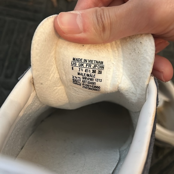 Gazelle shoes blue size men 8 - Picture 7 of 7